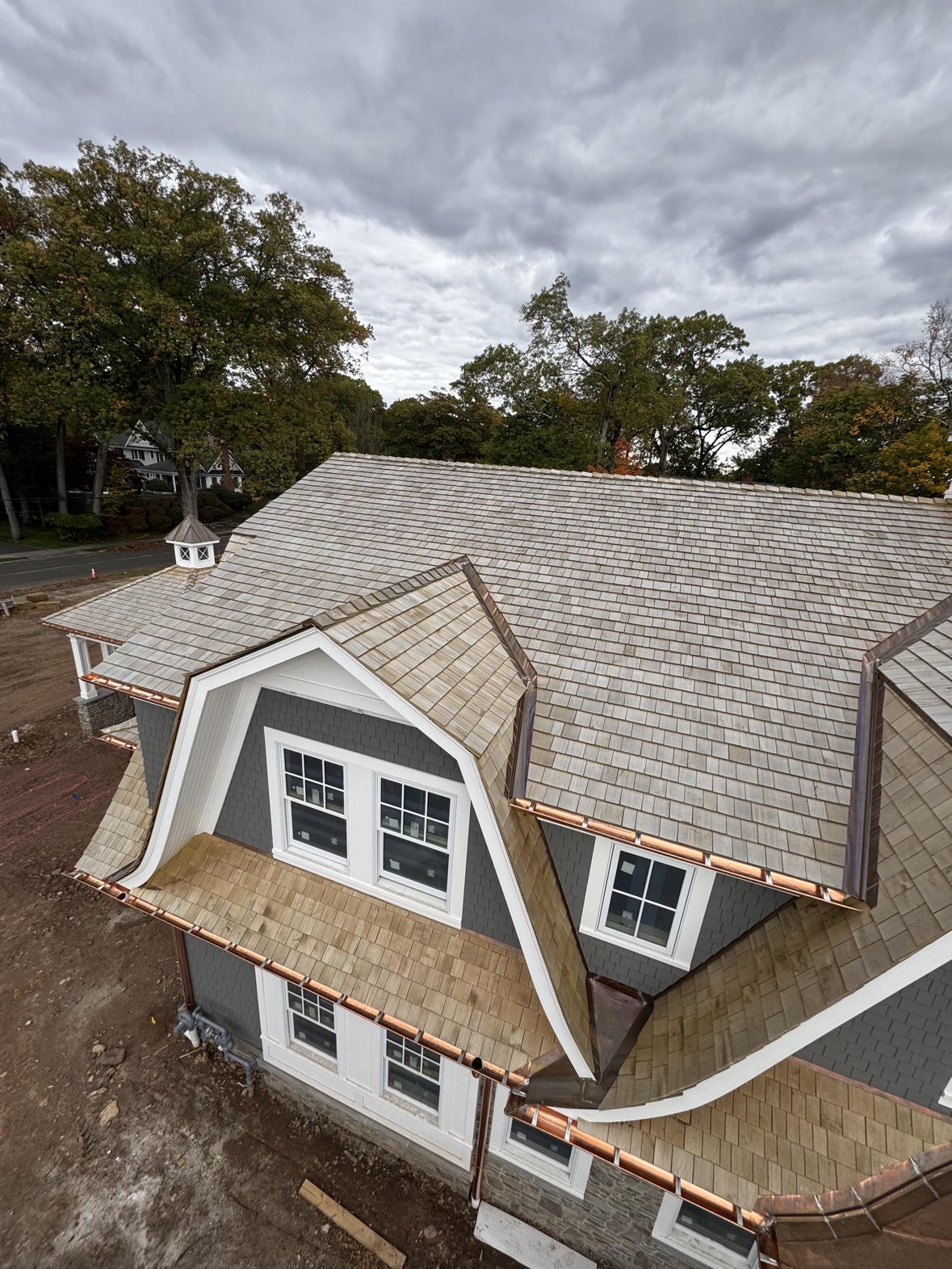 New roof and exterior work by Atlantic Custom Homes
