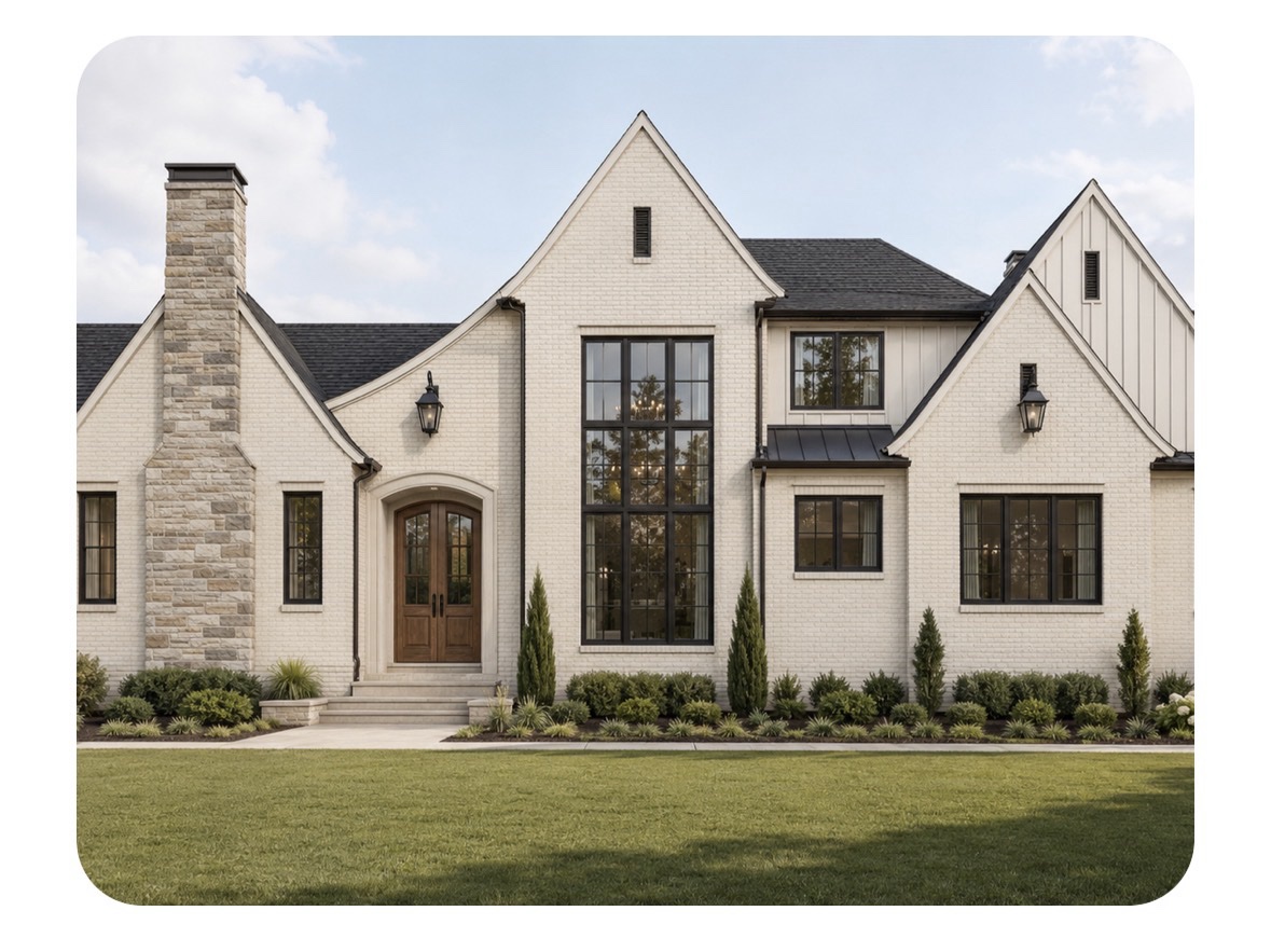 Farmhouse exterior remodel